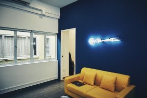 Music school singapore interior