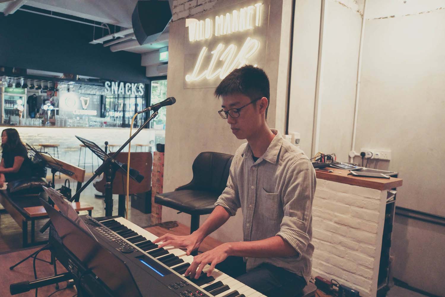 Music school singapore performance at seah street